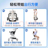 舒童樂嬰兒手推車溜娃神器一鍵換向雙向乘坐一鍵折疊方便攜帶6個(gè)月-5歲 曬單實(shí)拍圖
