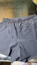 范斯蒂克（vansydical）運動褲女夏季帶內(nèi)襯跑步短褲防走光休閑健身褲透氣速干腰包口袋褲 鈦灰 XL (建議115-130斤) 曬單實拍圖
