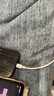 綠聯(lián)（UGREEN）【MFi認證不彈窗】蘋(píng)果充電線(xiàn)Type-C數據線(xiàn)PD20W快充to Lightning適用iPhone14/13/12/11手機 PD快充線(xiàn)-【云朵白】-1米 曬單實(shí)拍圖