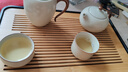 尚言坊汝窯茶具整套帶茶盤(pán)家用陶瓷功夫茶泡茶茶杯套裝 云意樂(lè)道版 曬單實(shí)拍圖