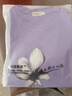 【100%純棉T】短袖t恤女裝夏季新款韓版百搭圓領(lǐng)時(shí)尚洋氣印花上衣 淺紫茶花 L 【建議100-115斤】 曬單實(shí)拍圖