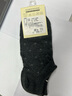 棉元素女士襪子棉質(zhì)低幫夏季淺口船襪薄款透氣學(xué)生女襪C20458 碳灰 均碼 曬單實(shí)拍圖