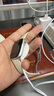 畢亞茲【5W真閃充套裝】適用蘋(píng)果手表充電器Apple iWatch S9/ultra2/s10/8/7/6/5/SE編織線磁吸快充底座 曬單實(shí)拍圖