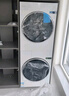 美的（Midea）洗烘套裝 10KG滾筒洗衣機+變頻熱泵烘干機【清風(fēng)明月2.0洗烘塔】MGH20A-W+AIR 純平全嵌 國家補貼 曬單實拍圖