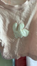 babycare山茶花背心兒童無(wú)袖夏季寶寶衣服外穿打底衫上衣 云粉色 100  曬單實(shí)拍圖