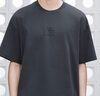GXG男裝圓領(lǐng)T恤雙色貼布繡上衣涼感 深灰色 180/XL 曬單實(shí)拍圖