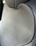 固特異（Goodyear）汽車坐墊適用特斯拉ModelY/3座墊主副駕駛坐墊+靠背墊2片黑色 曬單實(shí)拍圖