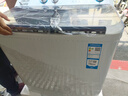 海爾（Haier）洗衣機(jī)雙缸雙桶 家用超大容量半自動(dòng)洗衣機(jī)波輪脫水甩干兩用洗脫分離雙筒強(qiáng)勁動(dòng)力老式以舊換新 10公斤新品+噴淋漂洗+低噪音+動(dòng)平衡脫水 曬單實(shí)拍圖