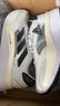 adidas ADIZERO BOSTON 10訓練備賽馬拉松輕盈玻纖柱跑鞋阿迪達斯   白/黑/灰   40.5 曬單實(shí)拍圖