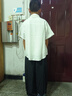 迪士尼（Disney）男童漢服夏款2025新款中大童國(guó)風(fēng)男孩夏季薄款兒童唐裝套裝襯衫潮 白色套裝 薄款 150 尺碼11~12歲【140-150cm】 曬單實(shí)拍圖