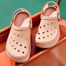 斯凱奇（Skechers）泡泡鞋丨夏季情侶洞洞鞋女沙灘踩屎感拖鞋男增高防臭透氣涉水鞋 曬單實(shí)拍圖