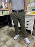 5.11（TACTICAL SERIES ）城市輕戶外戰(zhàn)術(shù)褲格子布防潑水511長褲時刻待命ABR工裝褲74512 戰(zhàn)地綠（直筒型） 36-30腰圍2尺8-2尺9褲長約103CM 曬單實拍圖