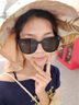 VINEY防曬帽子女2025新款夏季漁夫帽大檐護(hù)頸防紫外線遮陽(yáng)騎行太陽(yáng)帽 卡其色 曬單實(shí)拍圖