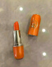 蘭奕變色潤唇膏不掉色不沾杯保濕滋潤防干裂胡蘿卜素學(xué)生女士口紅 摩登橙 曬單實(shí)拍圖