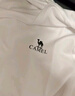 駱駝（CAMEL）運(yùn)動速干T恤透氣寬松戶外休閑圓領(lǐng)情侶短袖夏季男款，白色XL 曬單實(shí)拍圖