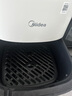 美的（Midea）空氣炸鍋AI烹飪不用翻面 家用全自動智能觸控 透明可視實用大容量 金屬腔體無異味5.3L MF-KZC5388 曬單實拍圖
