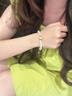 GUSKI法國品牌和田玉手鏈女三生有杏首飾禮盒紀念日生日高級禮物送女友 三生有幸和田玉手鏈【品牌禮盒】 曬單實(shí)拍圖