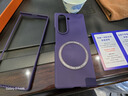 三角獸 適用于三星W25手機殼超薄磨砂磁吸無(wú)線(xiàn)充三星Z Fold 6創(chuàng  )意防摔保護套全包W24折疊屏高級感5G外殼 【絨紫色】親膚磨砂丨Magsafe磁吸圈 三星Galaxy Z Fold6 曬單實(shí)拍圖