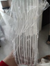 懶角落 無痕衣架防滑內衣背心掛衣?lián)渭矣脤捈缱o領不鼓包晾衣架掛衣服 【無痕防滑條紋】10只白 曬單實拍圖