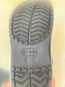 卡駱馳crocs拖鞋輕便耐磨貝雅涼鞋男女同款透氣休閑鞋|207627 黑色-001 41 /42(260mm) 曬單實拍圖