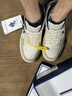 美國馬球協(xié)會(huì )（U.S.POLO ASSN.）保羅男鞋夏季新款透氣休閑鞋子男士皮面百搭平底板鞋運動(dòng)小白鞋 曬單實(shí)拍圖