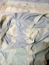 斐月伽無痕內(nèi)褲女冰絲莫代爾夏季薄款透氣裸感抗菌襠少女打底三角褲 米黃+淺粉+豆沙+淺綠+銀灰 5條 XL （125—150斤） 曬單實拍圖