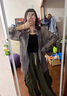 CEENIU防曬衣女夏季冰絲透氣輕薄開衫外套2025新款長(zhǎng)袖薄款雪紡襯衫罩衫 灰色 【珠光雪紡】 M 【80-100】 曬單實(shí)拍圖