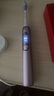 飛利浦（PHILIPS）【肖戰(zhàn)同款】電動牙刷鉆石7系護(hù)齦刷 生日禮物 成人情侶款送男生/女友 HX3792/02鍛光粉 曬單實拍圖