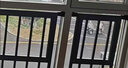 胤睎貝鋁合金可折疊免打孔晾衣架兒童安全窗戶防護(hù)欄陽臺飄窗隱形圍欄 鋁合金高度50長度定制 曬單實(shí)拍圖