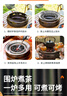 尚烤佳（Suncojia）戶外燒烤爐 木炭燒烤架 圍爐煮茶爐 韓式無煙煎烤爐 木碳烤肉爐 曬單實(shí)拍圖