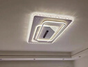 歐普達科奇客廳燈簡約2025新款水晶主燈大廳臥室led吸頂燈中山全屋燈具套餐 【網(wǎng)紅水晶護眼燈】長方形105CM*三色變光 曬單實拍圖