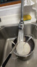 歐菲斯 水龍頭延伸器防濺水三檔出水全銅家用旋轉(zhuǎn)增壓節(jié)水 廚房花灑 【球頭單支增壓】長(zhǎng)款17.2cm 曬單實(shí)拍圖