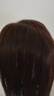 瑞貝卡（Rebecca）假發(fā)女長(cháng)直發(fā)無(wú)痕假發(fā)片100%真人發(fā)絲遮白發(fā)增加發(fā)量頭頂補發(fā)片 中分劉海 深棕色 35cm 全手織工藝 曬單實(shí)拍圖