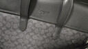 蔻馳（COACH）【品牌直供】男士SULLIVAN大號單肩斜挎包炭黑色CZ402 曬單實(shí)拍圖
