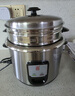 三角牌（Triangle）電飯煲家用電飯鍋5L大容量微壓煮飯鍋304不銹鋼內(nèi)膽4-5人老式米飯鍋帶蒸籠 TG-Z50X12Z 曬單實拍圖
