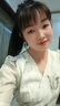 香影（xiangying）v領(lǐng)連衣裙女2025夏季新款泡泡袖絕美蝴蝶印花收腰顯瘦仙女裙 米色 M 曬單實拍圖