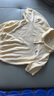 茵曼簡(jiǎn)約娃娃領(lǐng)刺繡針織衫2025夏季女裝新款休閑通勤顯瘦短袖上衣 淺黃色 M 曬單實(shí)拍圖
