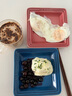 酷彩（Le Creuset）法國炻瓷彩色水果餐盤冷熱菜盤家用菜碟子餐具16cm方形碟馬賽藍 曬單實拍圖