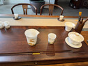 映棠冰種羊脂玉瓷功夫茶具套裝家用白瓷泡茶蓋碗辦公室喝茶杯商務(wù)送禮 一路高升雅趣杯套組11頭 曬單實(shí)拍圖