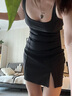 lululemon丨Wunder Under SmoothCover? 女士運(yùn)動連衣裙A/B LW1FBLS 黑色 XS /4 曬單實(shí)拍圖