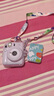富士（FUJIFILM）立拍立得mini12 mini11/7/9升級款 相紙一次成像相機(jī)拍照生日禮物 Mini12 茉莉白（現(xiàn)貨） 官方標(biāo)配+Ins風(fēng)相框+相冊+水晶殼 曬單實(shí)拍圖