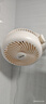 蘇泊爾電風(fēng)扇空氣循環(huán)扇家用臺(tái)扇低噪電風(fēng)扇搖頭渦輪對(duì)流大風(fēng)力辦公室宿舍桌面風(fēng)扇節(jié)能 燕麥奶白+杏色 曬單實(shí)拍圖