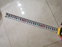 得力（deli）卷尺包膠自鎖鋼卷尺盒尺伸縮尺米尺工地卷尺防割手木工尺子5米 曬單實(shí)拍圖