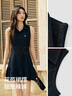 森馬（Semir）連衣裙女polo領(lǐng)無袖花苞裙2025夏辣妹分割短裙小個子107425114025 曬單實拍圖