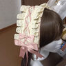 初享（CHUXIANG）日系軟妹Lolita發(fā)箍蕾絲發(fā)夾lolita甜美日常百搭發(fā)帶蝴蝶結kc頭飾 生成色+韓粉 曬單實(shí)拍圖