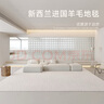 興連心新西蘭進(jìn)口純羊毛客廳地毯極簡(jiǎn)輕奢滿鋪沙發(fā)臥室地墊 200*300cm 曬單實(shí)拍圖