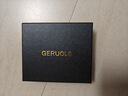 歌若拉（GERUOLA）錢包男士真皮防盜刷超薄多卡位短款錢復古頭層牛皮卡包 咖啡色-兩折內外全皮款防盜刷 曬單實拍圖