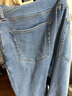 Calvin KleinJeans【涼感】25春夏新款男士休閑通勤ck修身直筒牛仔褲4RAB703 UL9-牛仔淺藍(lán) 33 曬單實(shí)拍圖