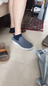 斯凱奇（Skechers）男鞋夏季一腳蹬健步鞋軟底透氣網(wǎng)面休閑運動鞋54626 曬單實拍圖