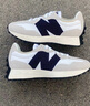 NEW BALANCE運動(dòng)鞋男鞋女鞋百搭復古米白色休閑鞋327系列MS327FE 38 曬單實(shí)拍圖